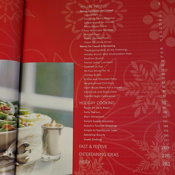 Southern Living Christmas Cookbook 2008 Presented By Dillard's - Picture 4 of 7